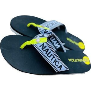 Náutica logo thong sandal